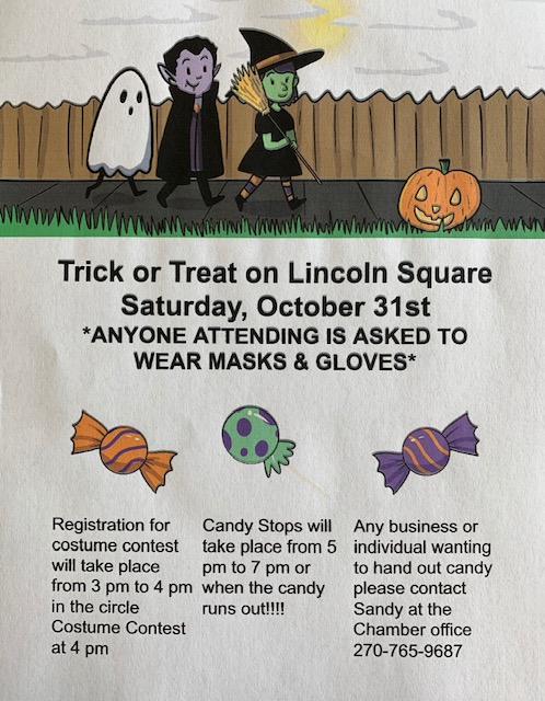 TRICK OR TREAT ON THE SQUARE
